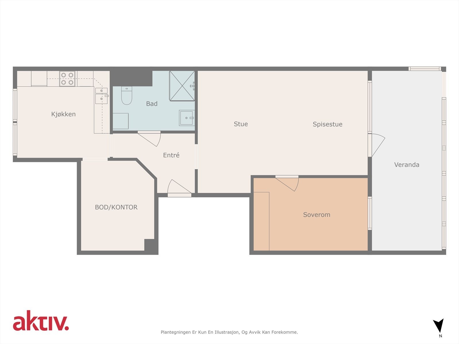 Planløsning Galleribilde