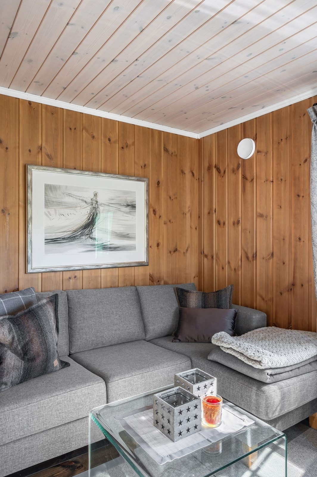 Stue/allrom i anneks. Galleribilde