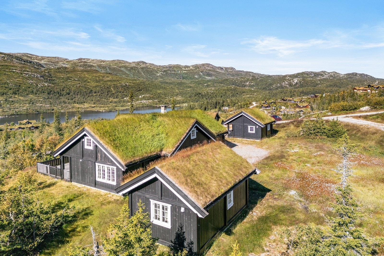 På eiendommen er det også et anneks med "alle fasiliteter" Galleribilde