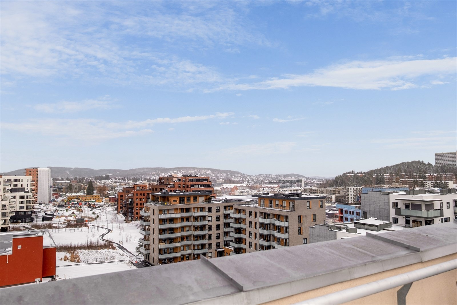 Utsikt fra takterrassen! Galleribilde