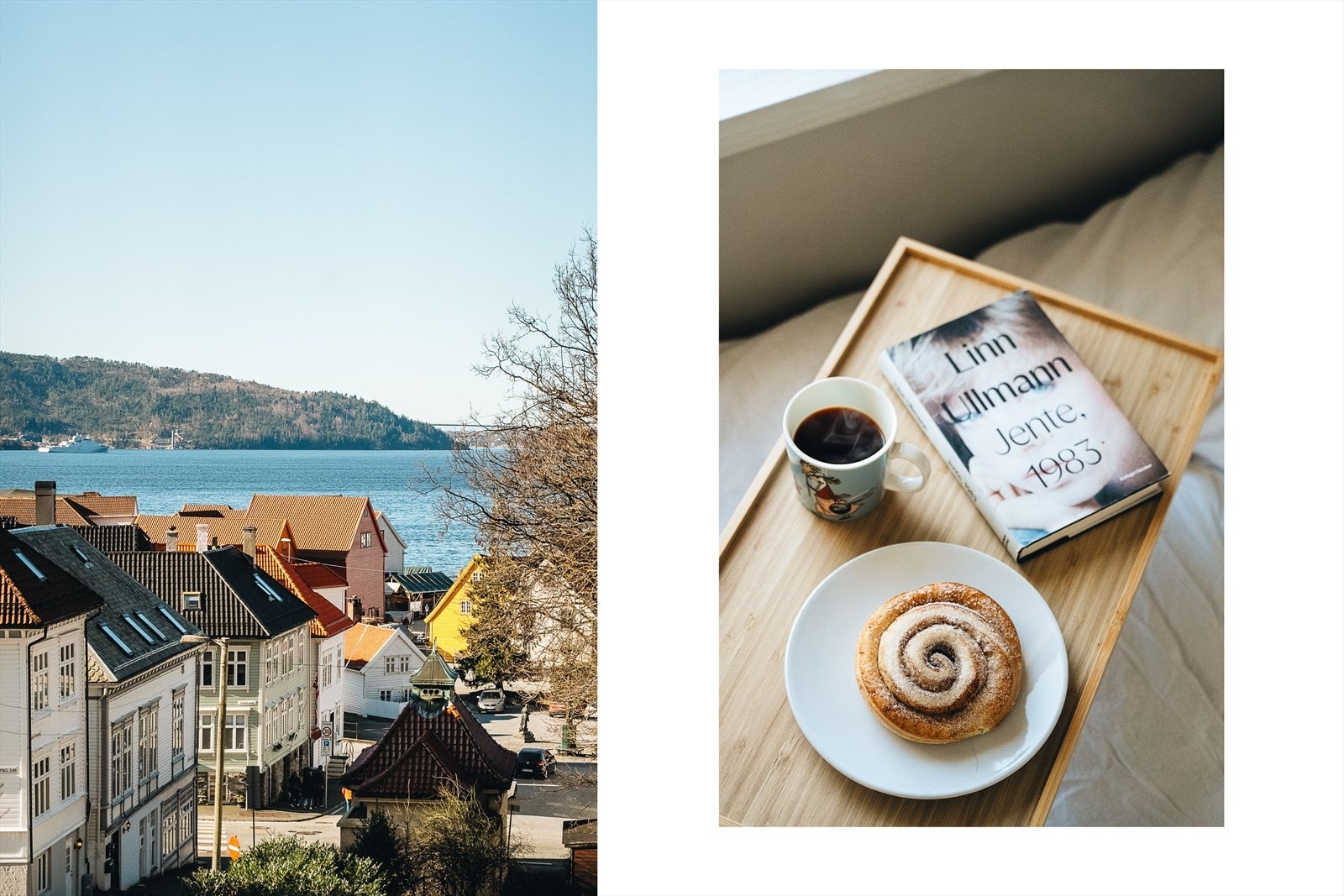 - Nydelig utsikt fra soveromsvindu - Galleribilde