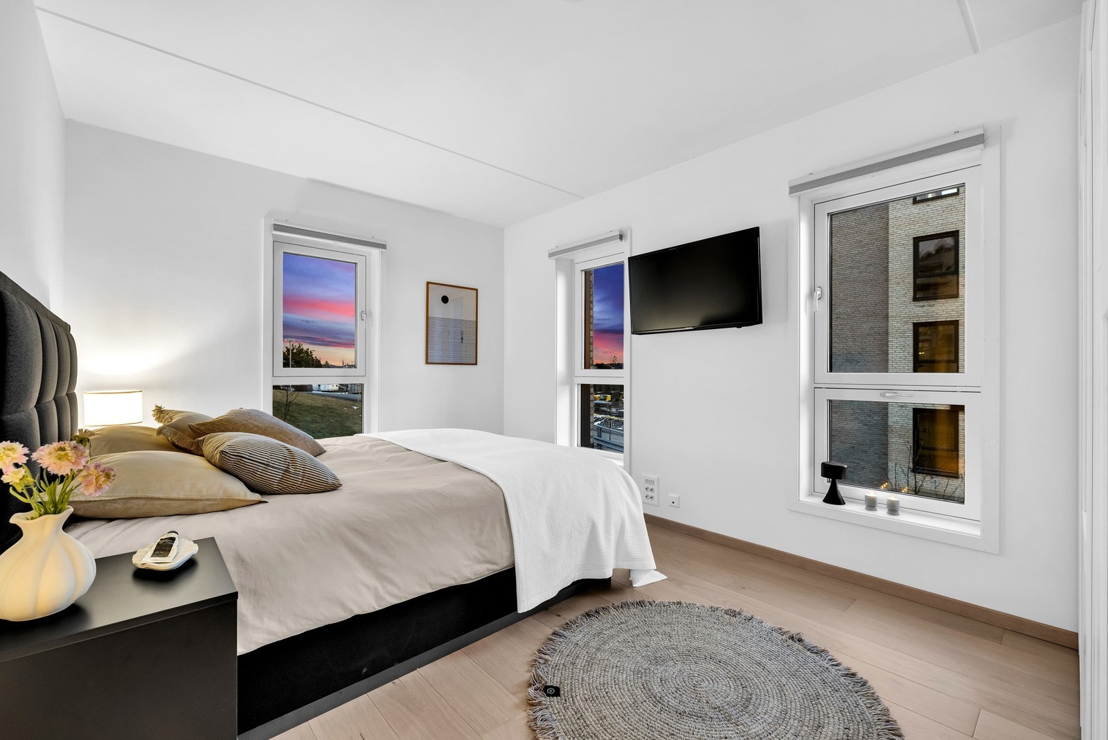 Leiligheten har to gode soverom. Galleribilde