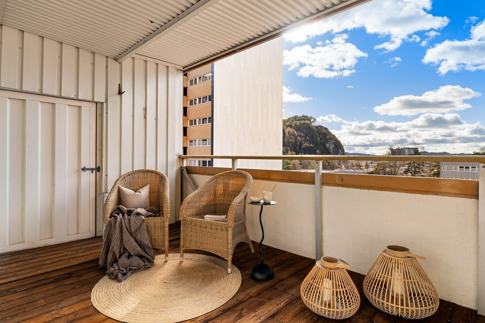 Nyere terrassedekke. Galleribilde