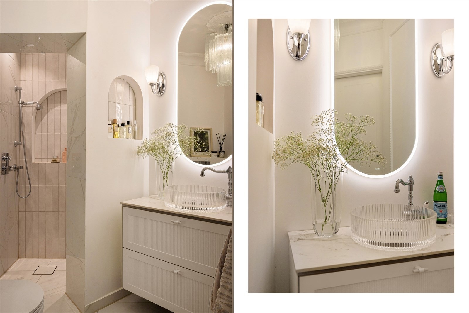 Rålekkert drømmebad pusset opp i 2024 med klassiske detaljer så langt øyet kan se. Galleribilde