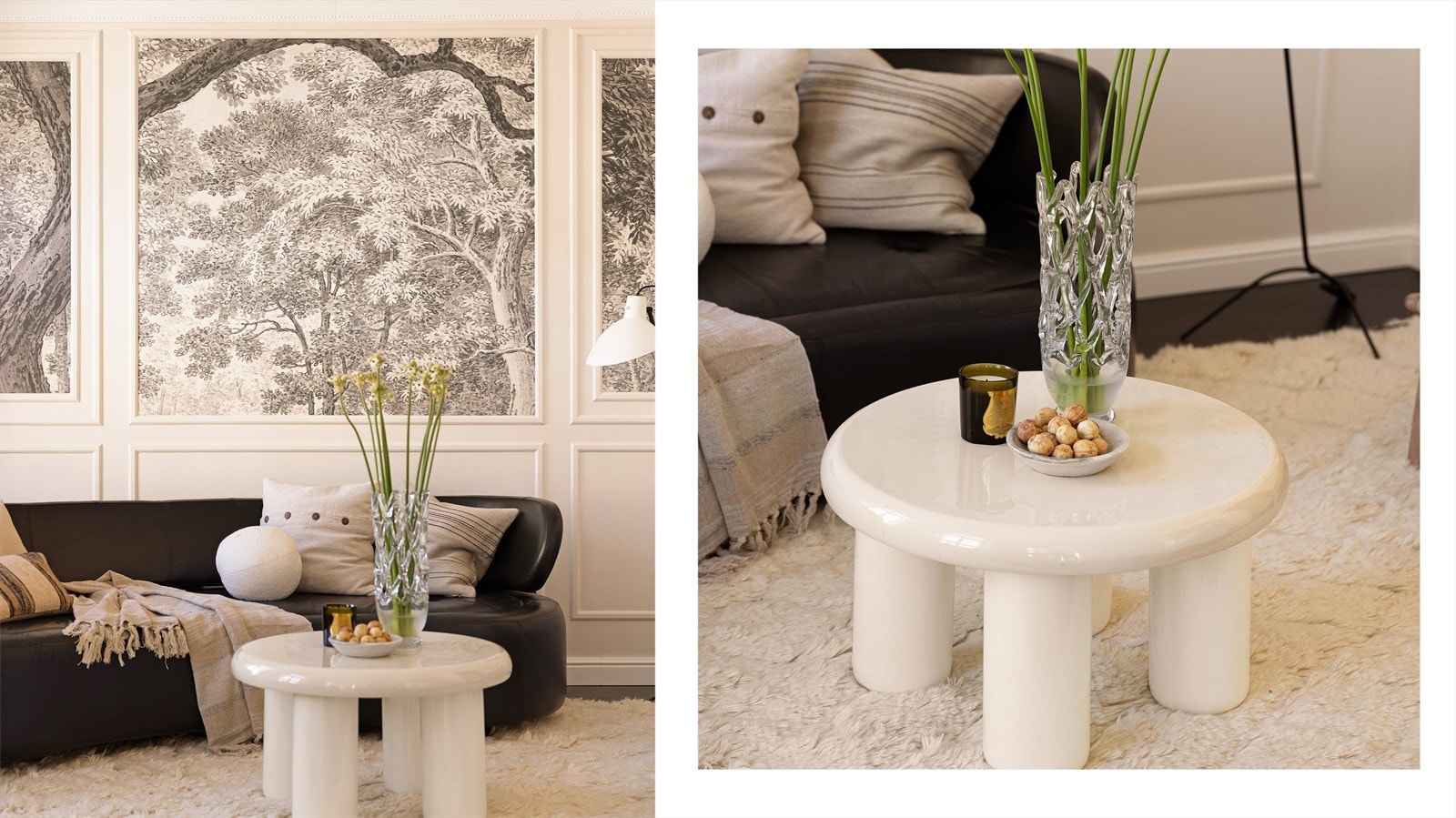 Leiligheten holder en gjennomgående god standard med delikate farge- og materialvalg. Galleribilde