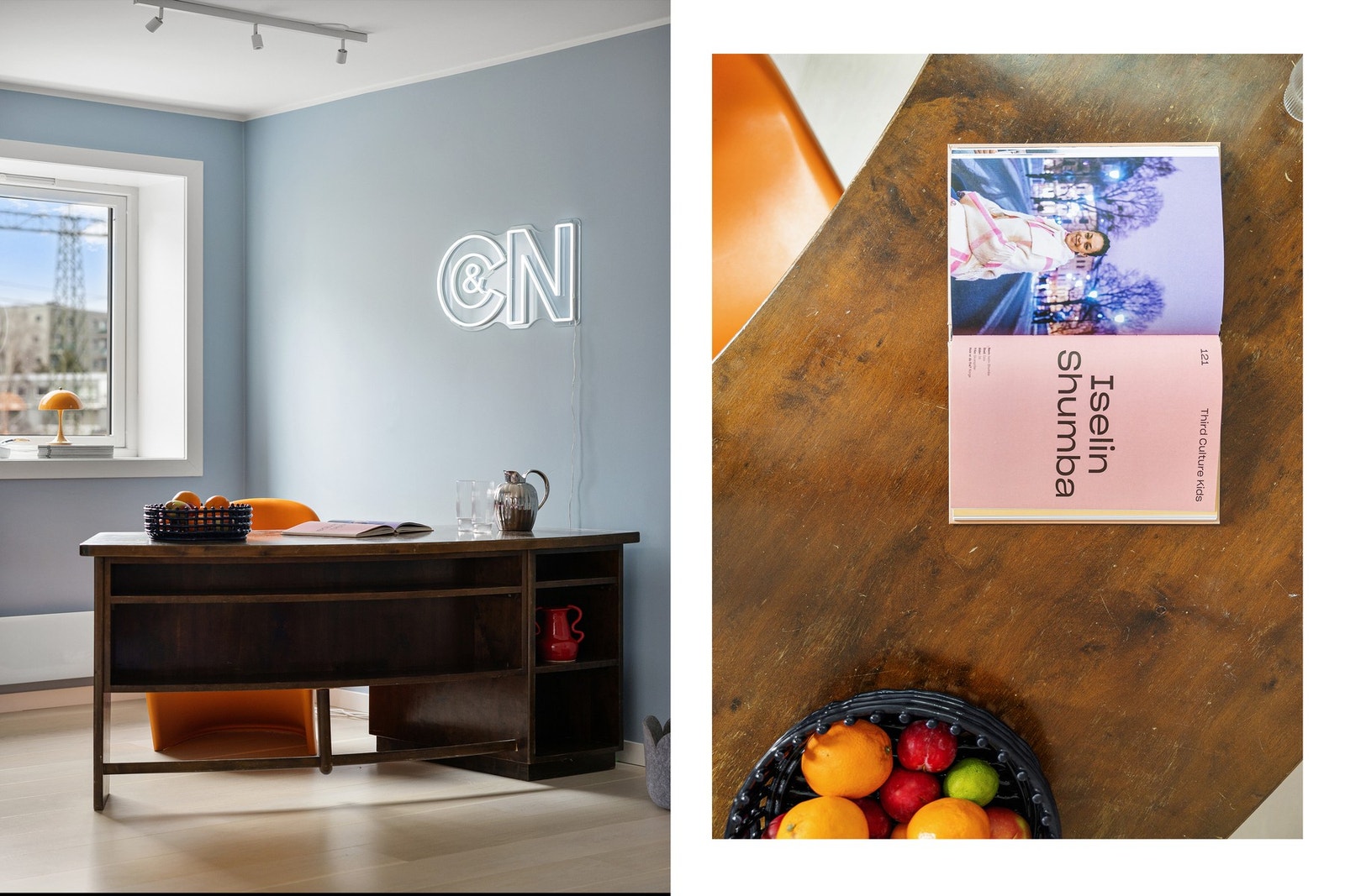 Overflatene i boligen er nøye utvalgt og presenterer en moderne og smakfull fargepalett som bidrar til en stilfull og innbydende leilighet. Galleribilde