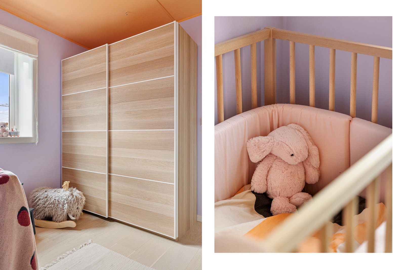 Soverom 2 og 3 er utstyrt med praktiske skyvedørsgarderober. Galleribilde