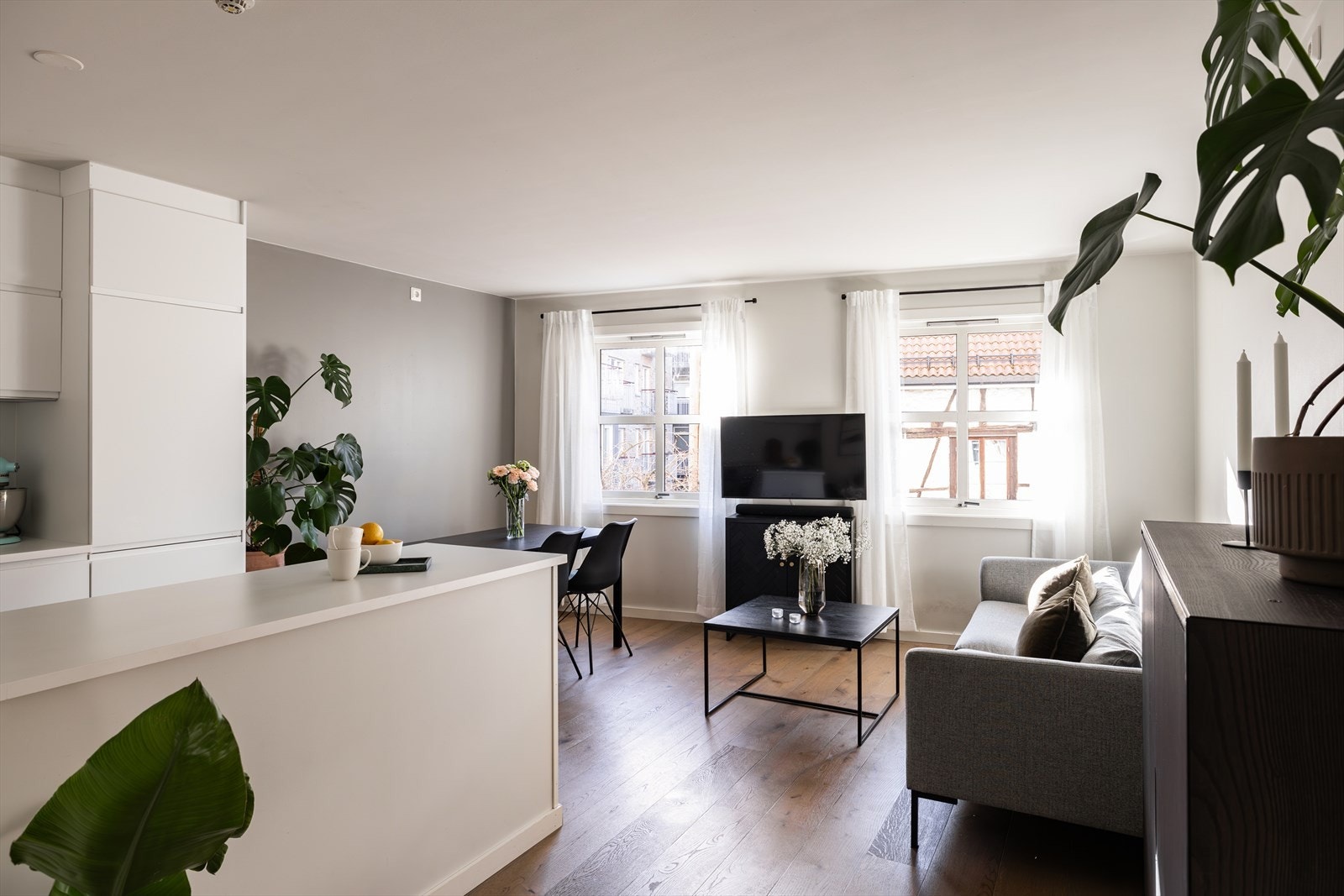 Leiligheten ble omfattende oppgradert i 2019 på bl.a. kjøkken, gulv og bad. Galleribilde