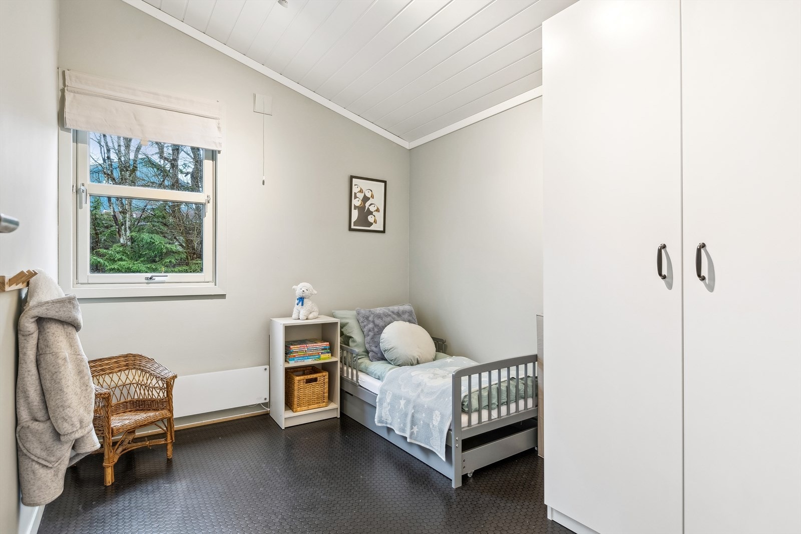 Soverommene i 2.etg. måler henholdsvis 6,5m² og 6,5m². Galleribilde