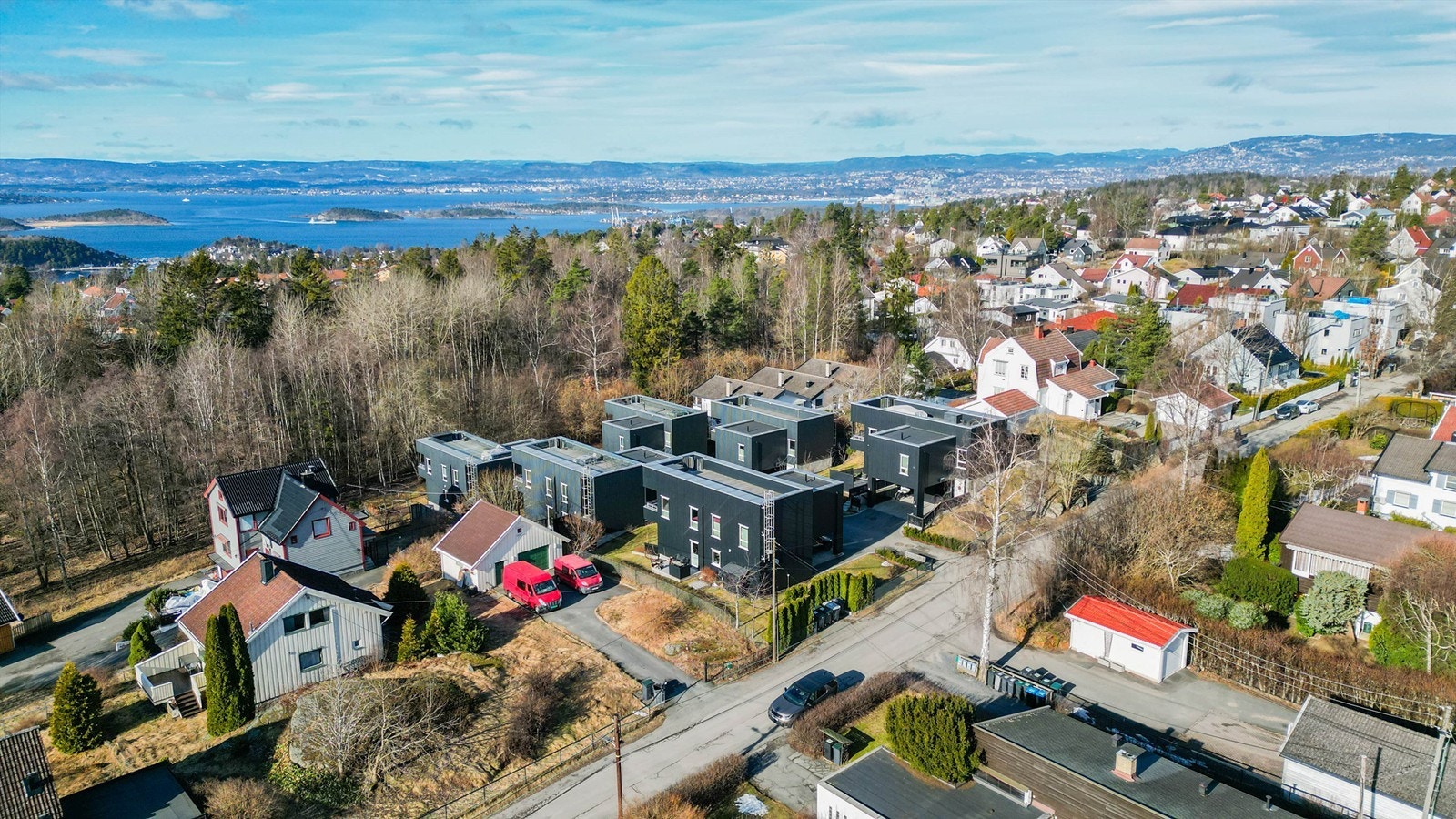 Høydefoto av eiendommen. Galleribilde