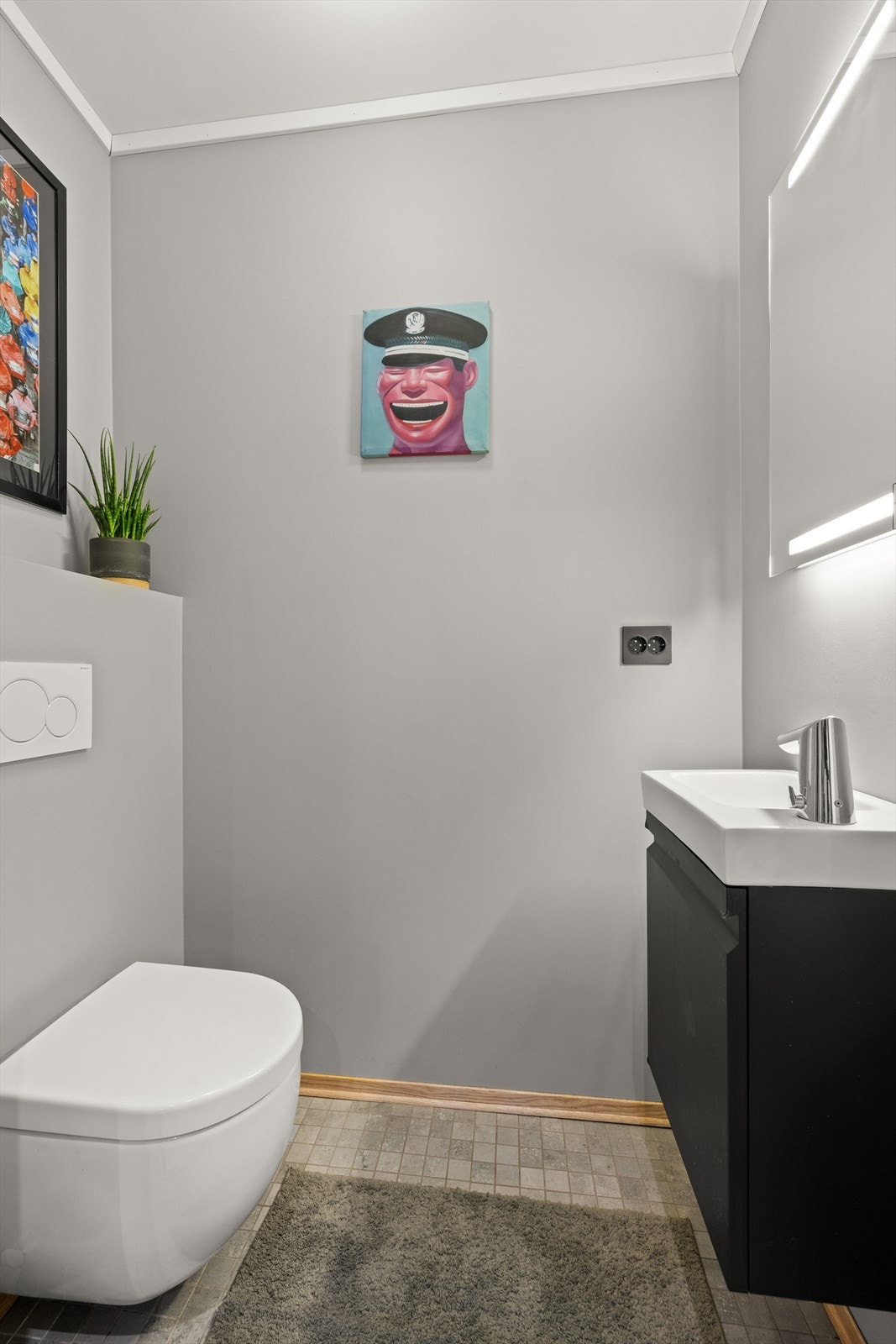 Praktisk, separat wc. Galleribilde