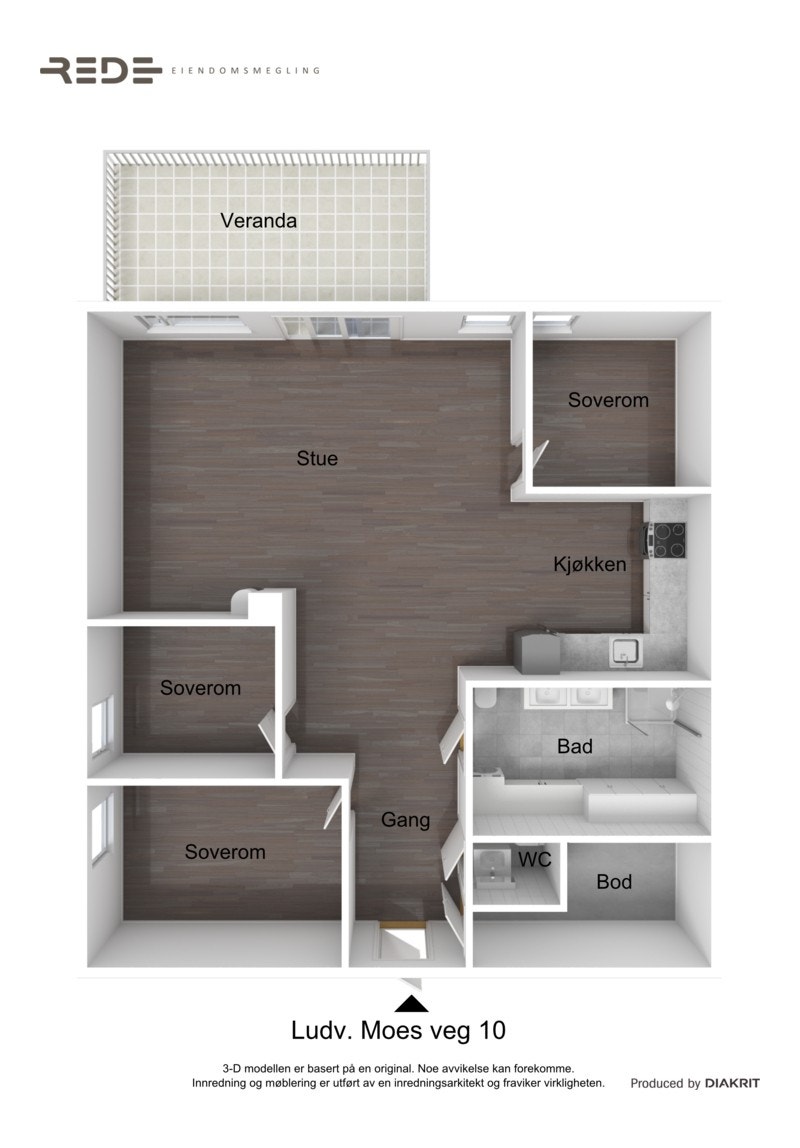 Plantegning Galleribilde