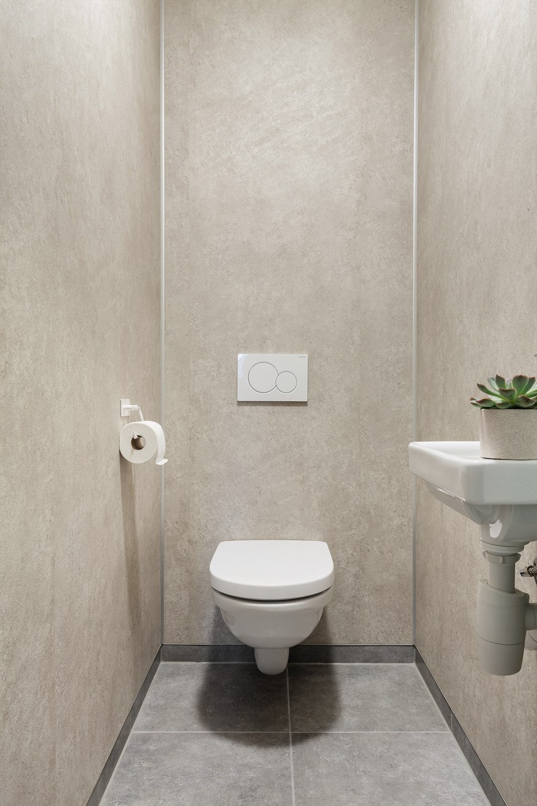 Praktisk at leiligheta har ekstra toalett. Galleribilde