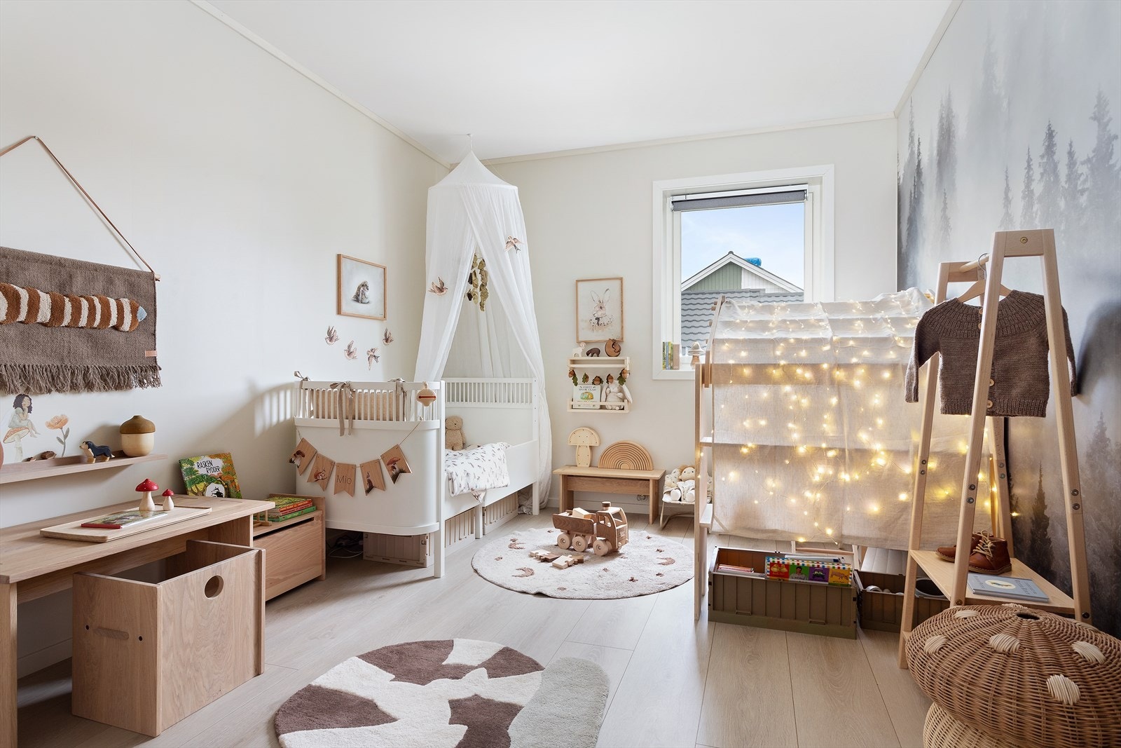 Soverom 3. Nydelig barnerom Galleribilde