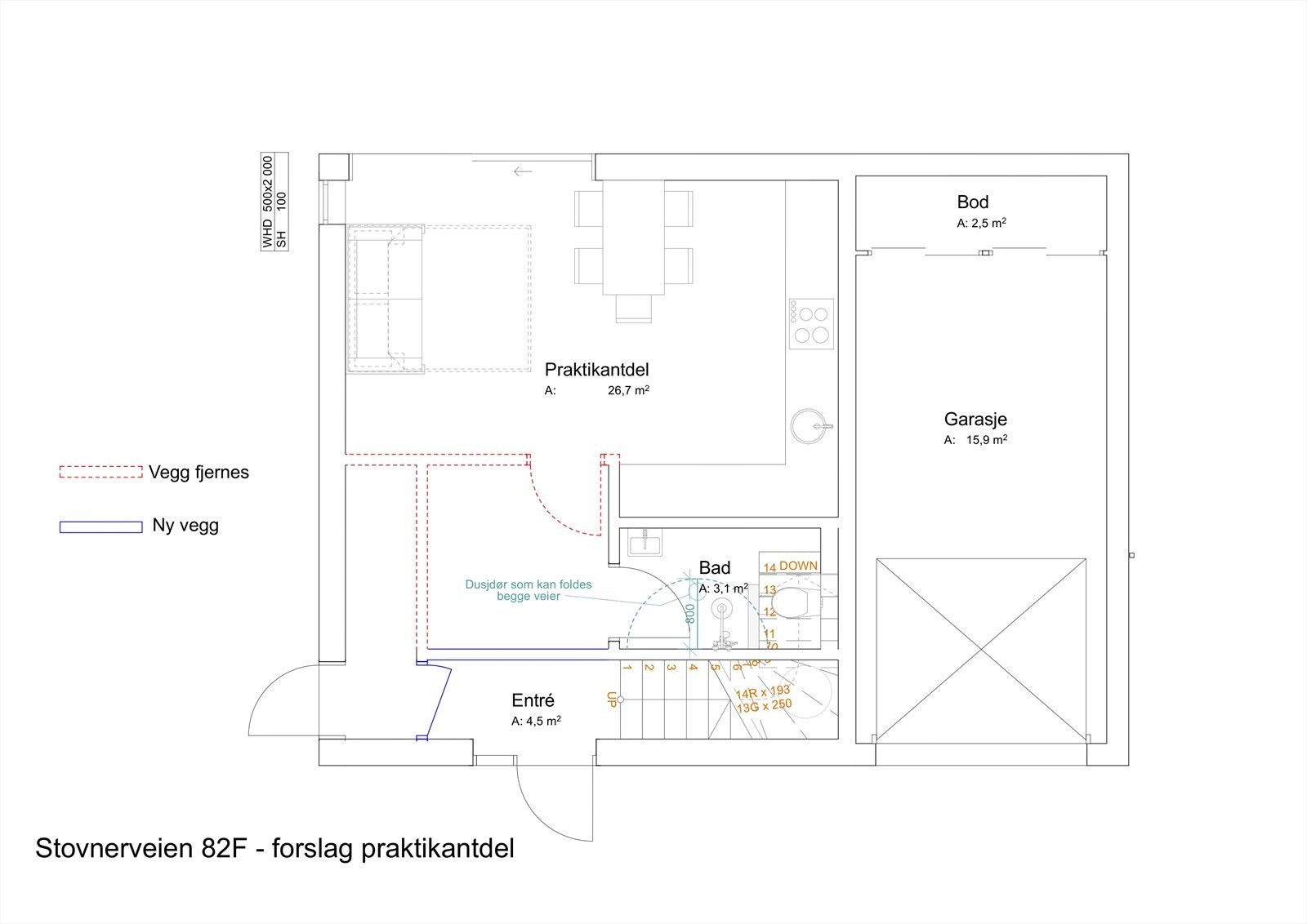 Stovnerveien 82F med praktikantdel Galleribilde