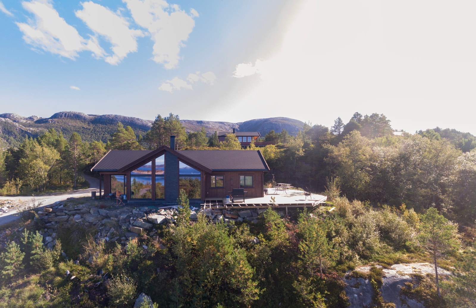 Tomtene kan bebygges med inntil 250 kvm Galleribilde