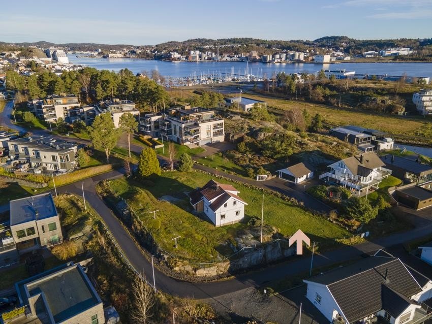 Dronebilde Galleribilde