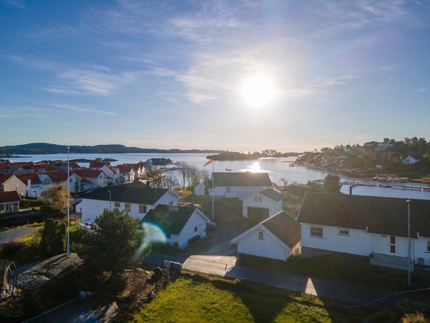 Dronebilde Galleribilde