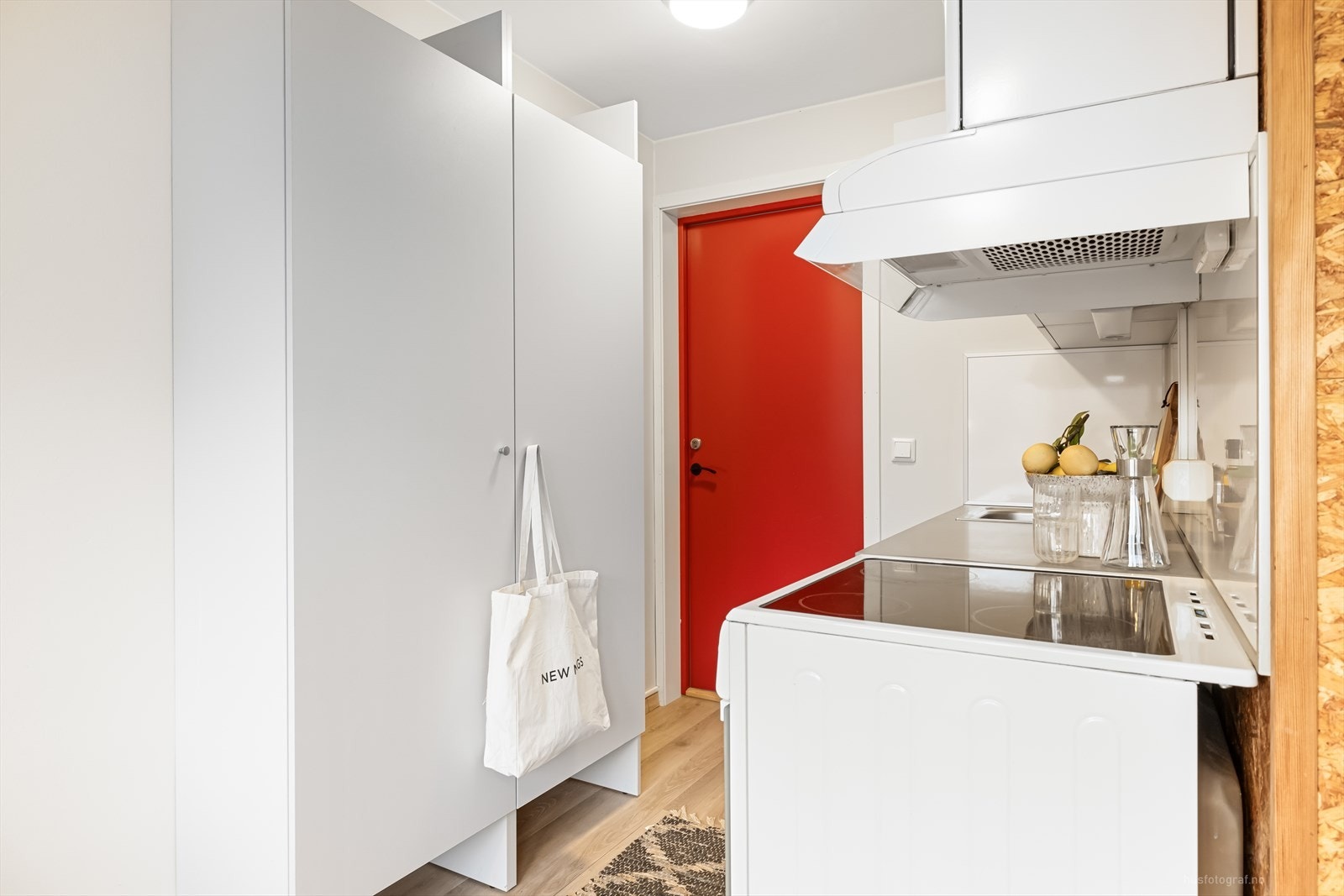 Gode muligheter for oppbevaring. Galleribilde