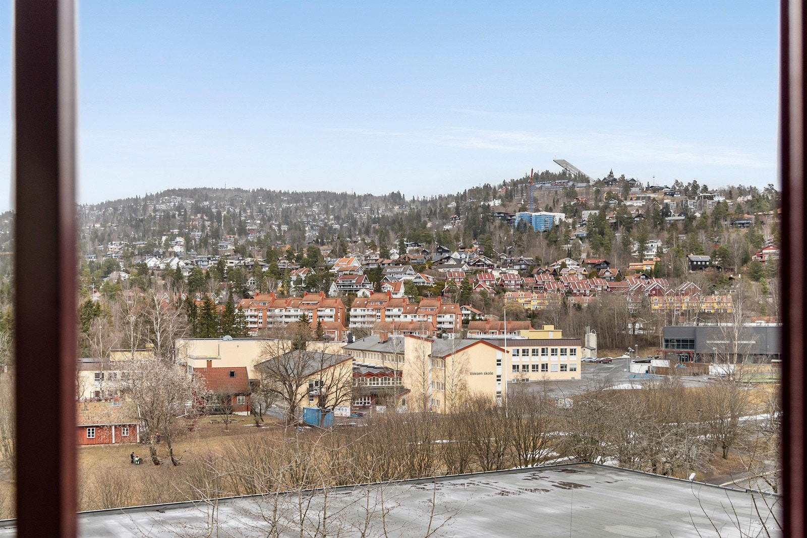 Utsikt fra endevindu Galleribilde