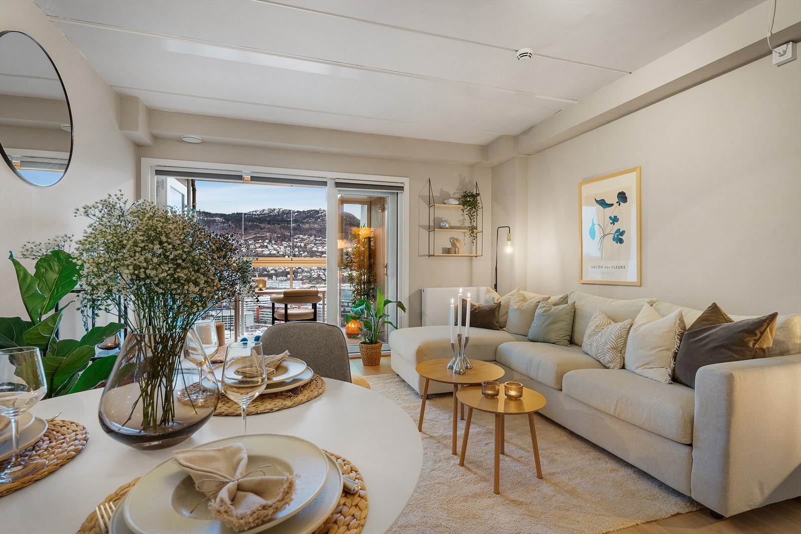 - I 2019 ble det montert balansert ventilasjonsanlegg og nye radiatorer i regi av borettslaget - Galleribilde