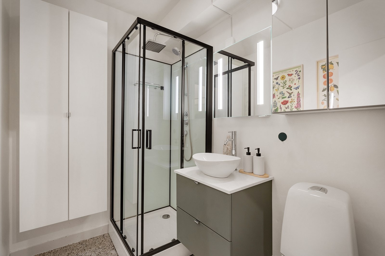 - Lyst bad på 3,5 m² - Galleribilde