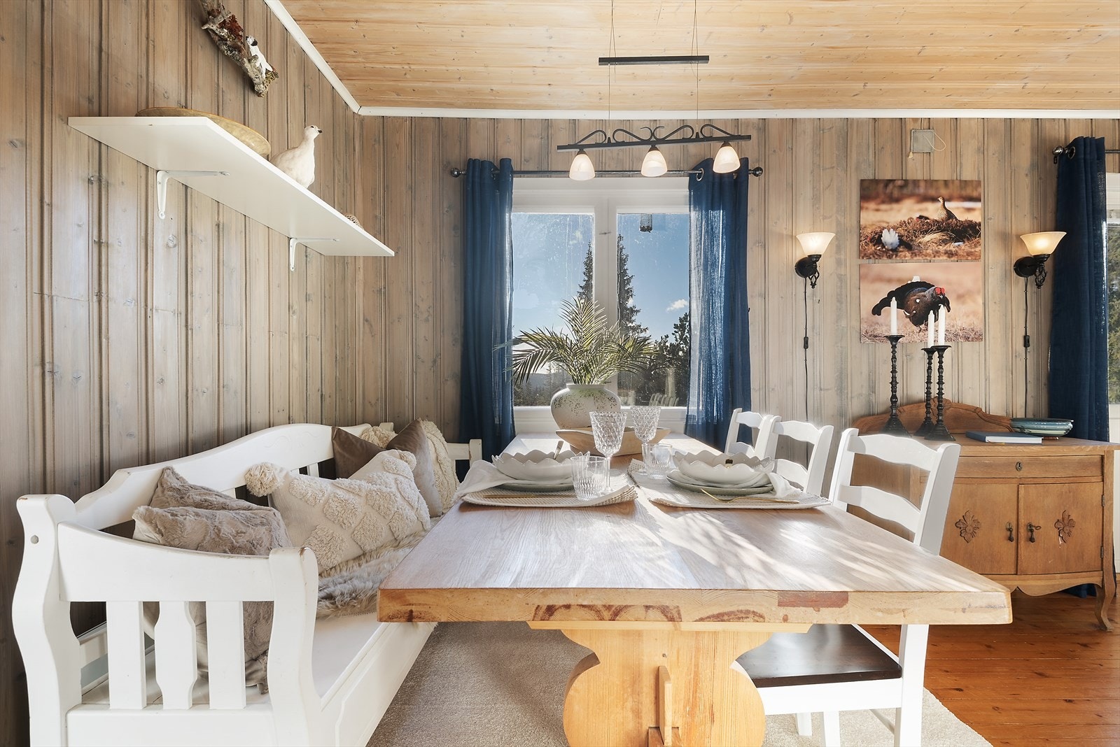 Her kan man samles til et hyggelig måltid. Galleribilde