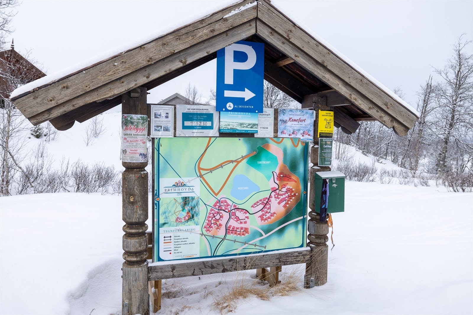 Perfekt utgangspunkt for lange og fine skiturer, fine dager i bakken eller bare late dager med fiskestanga Galleribilde