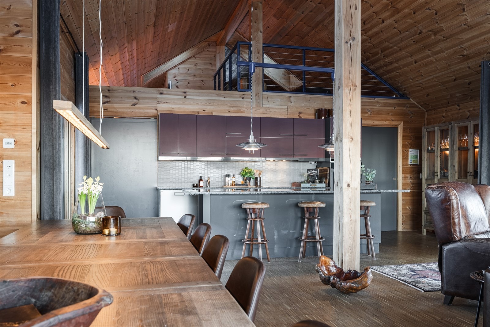 Sosial og åpen planløsning Galleribilde