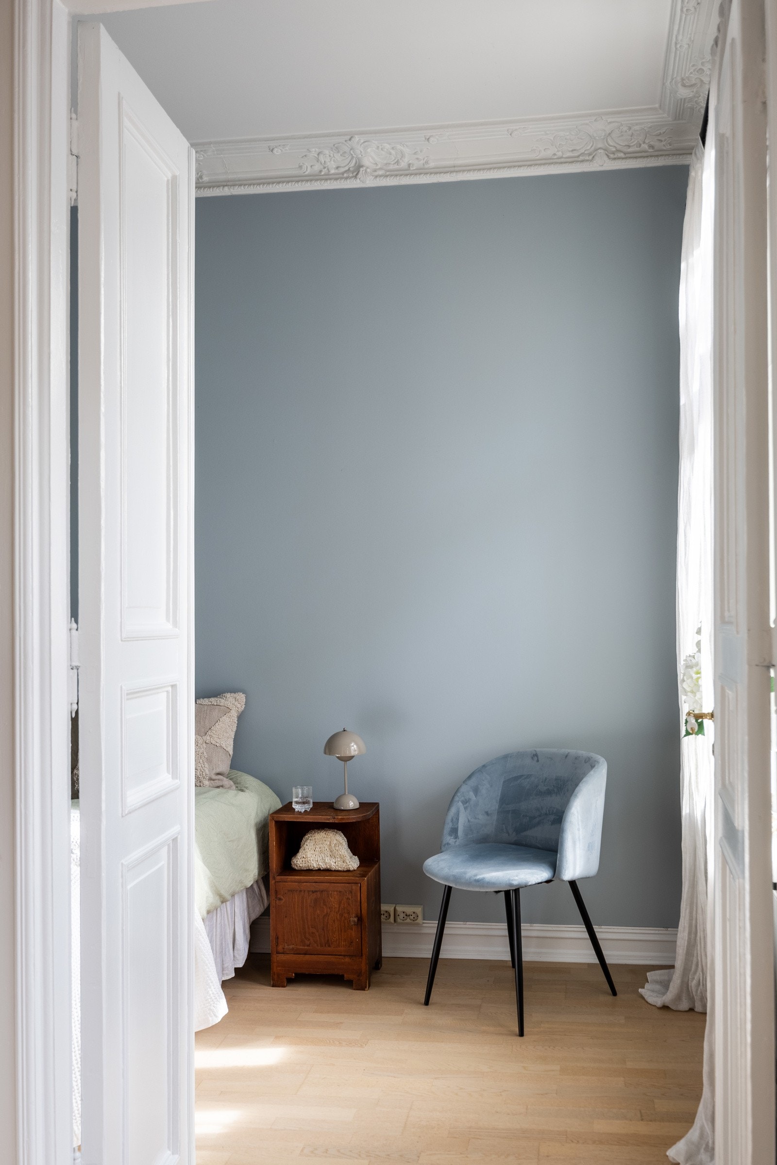 Leiligheten har to soverom. Tilkomst fra stue til hovedsoverom. Galleribilde