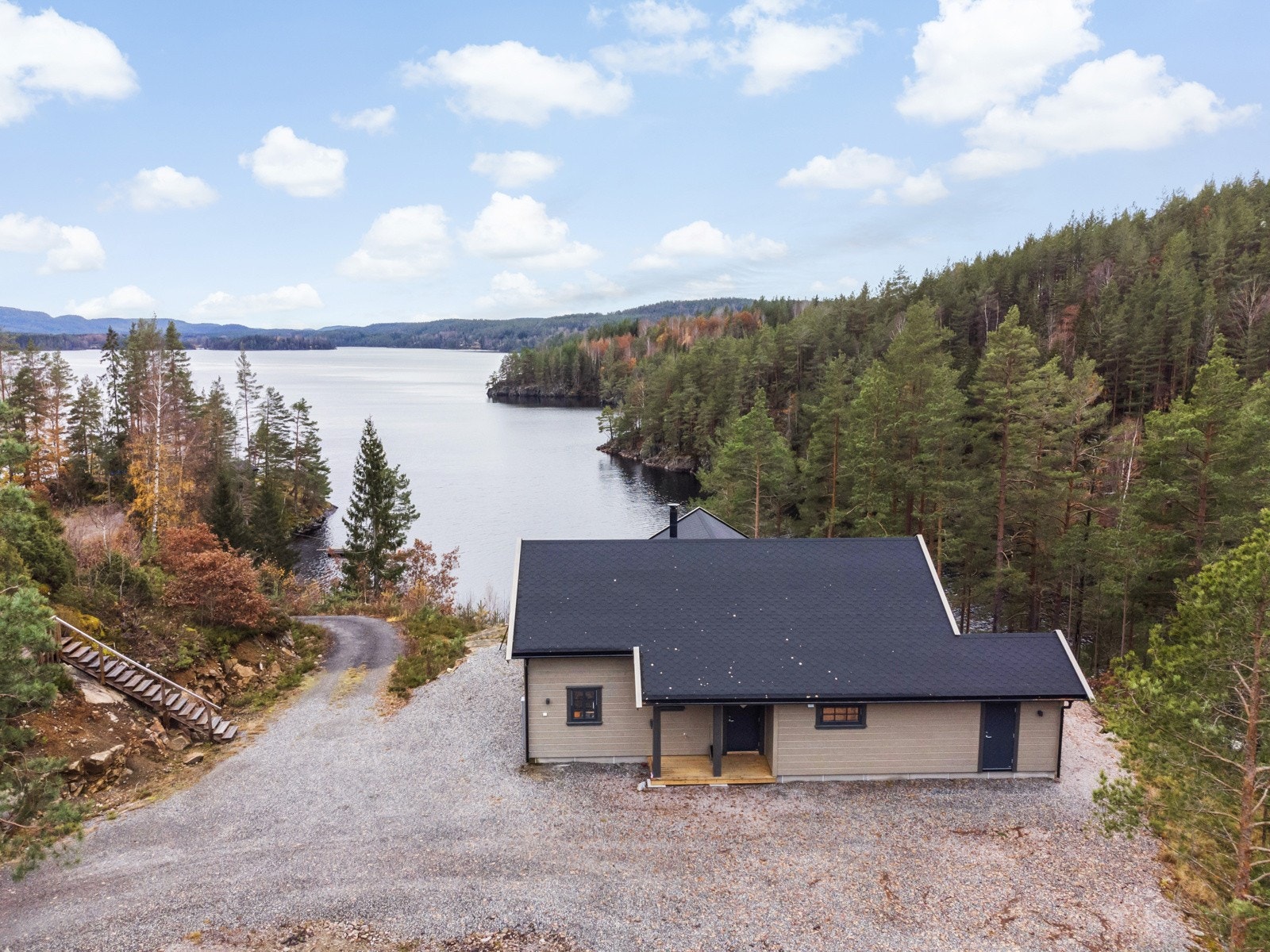 Flott utsikt over Toke Galleribilde