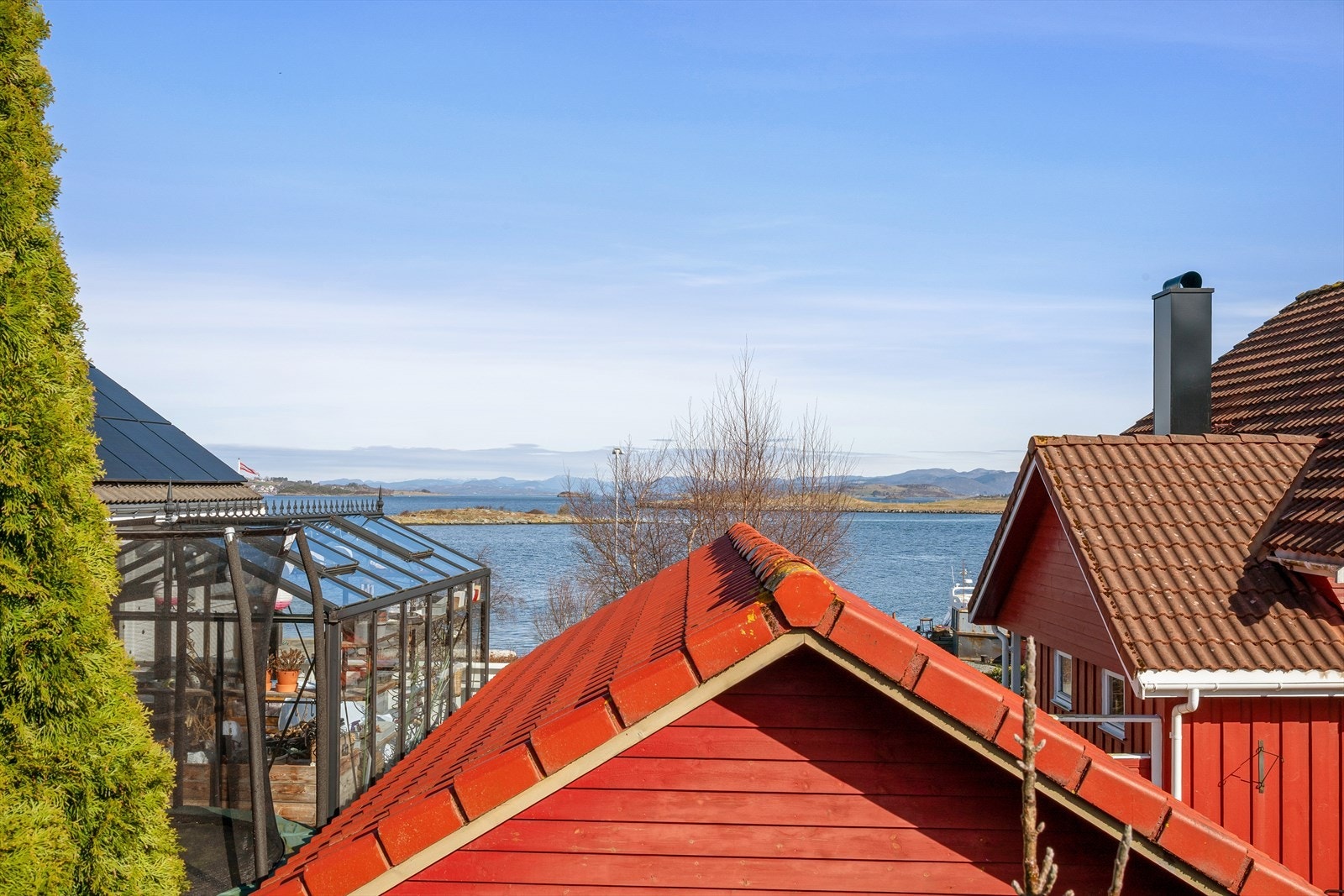Utsikt fra stue Galleribilde