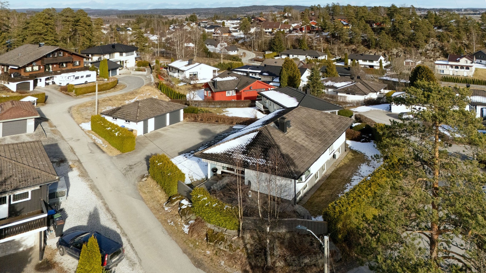 Flott beliggenhet på feltet Galleribilde