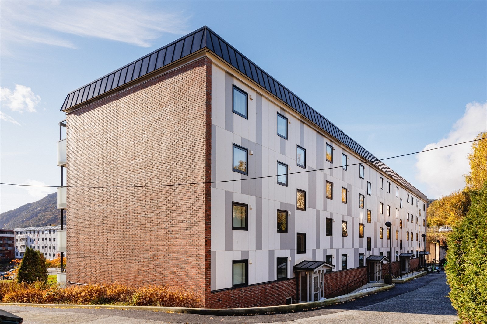 Her bor du fint til i rolige omgivelser med kort vei til dagligvare, og gode bussforbindelser. Galleribilde