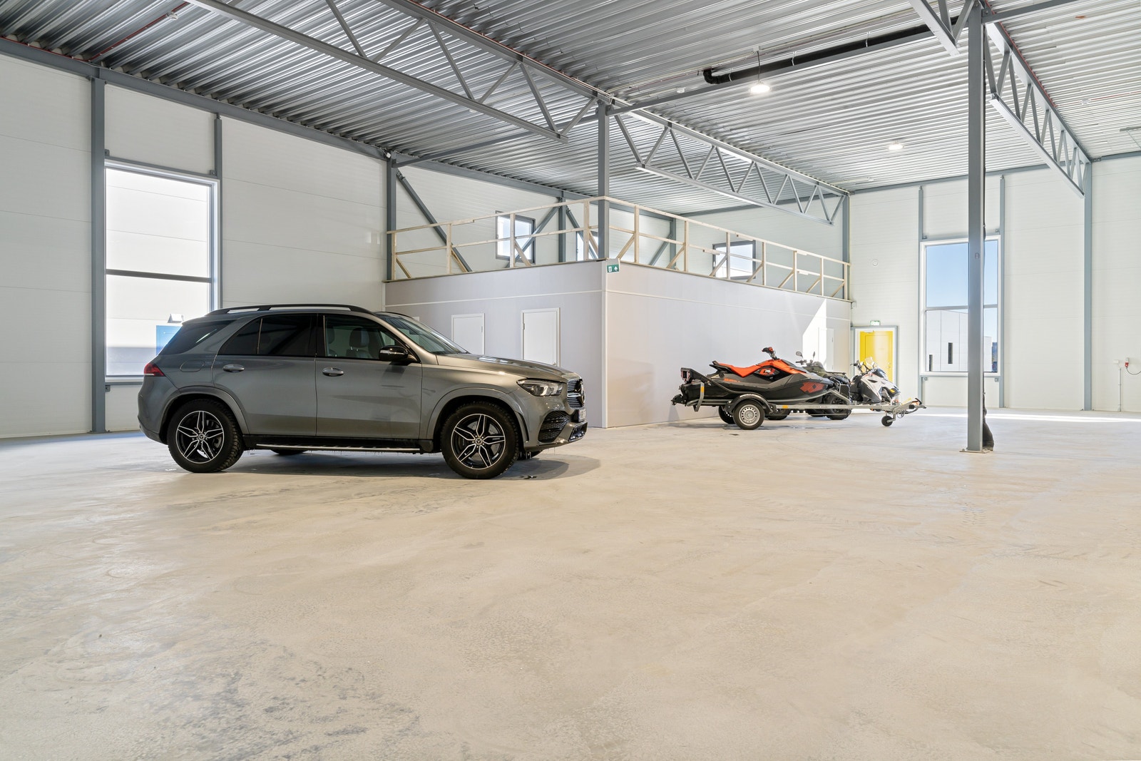 Bilde fra et tilsvarende prosjekt. Kombibygg. Galleribilde