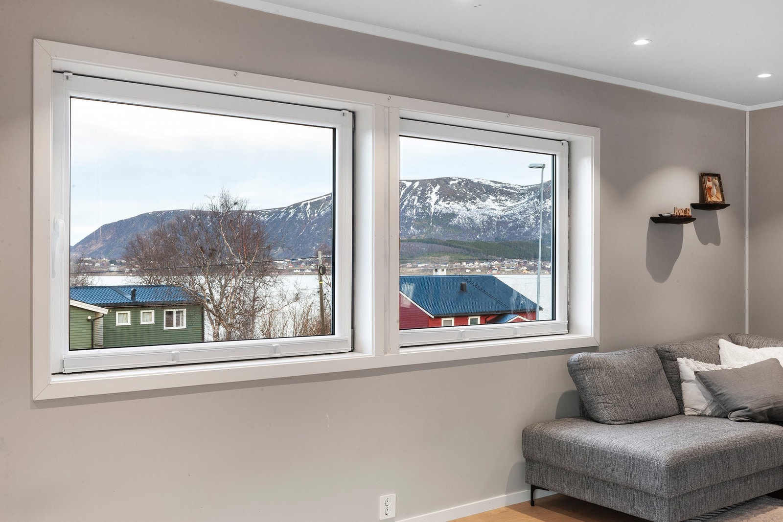 Fin utsikt Galleribilde