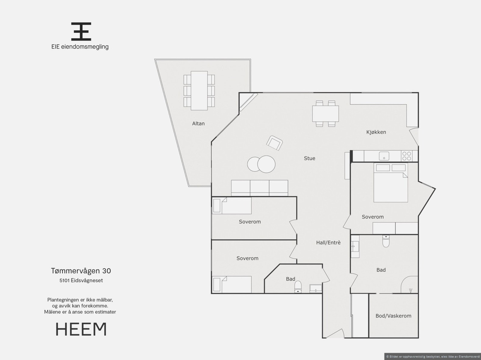 Plantegning. Galleribilde