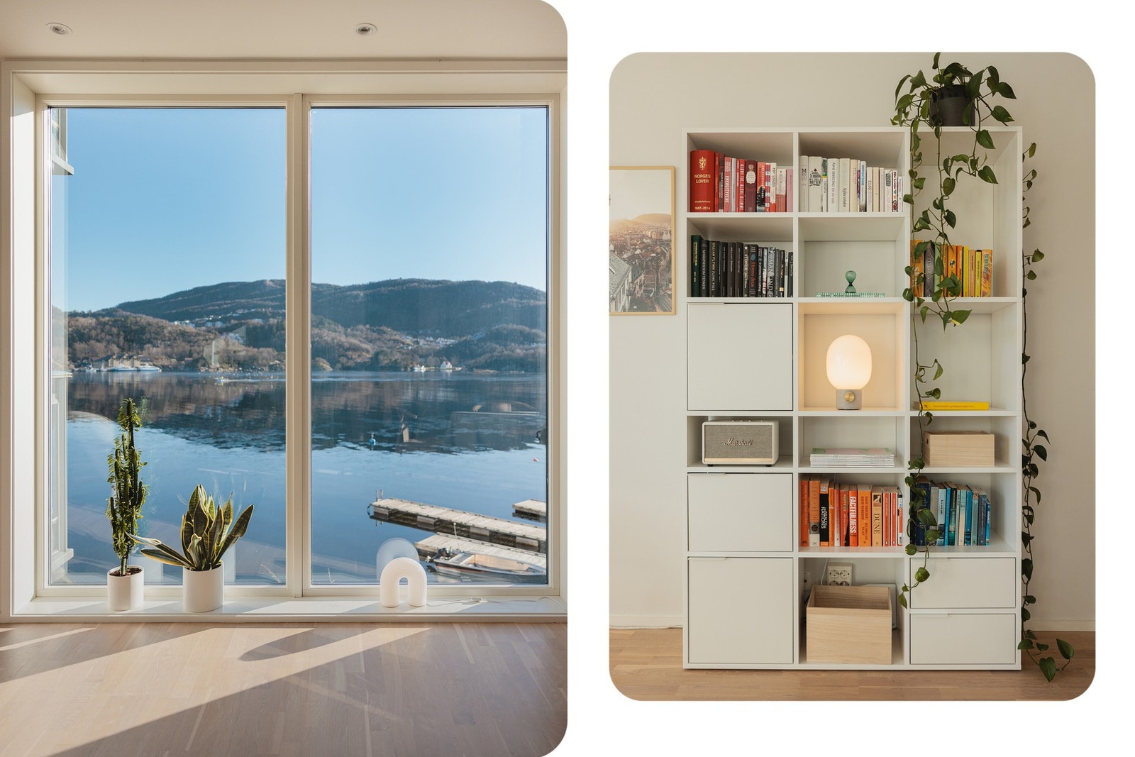 Her er det umulig å ikke legge merke til den fantastiske sjøutsikten. Galleribilde