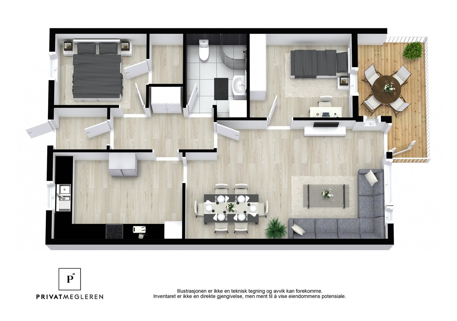 Plantegning. Galleribilde