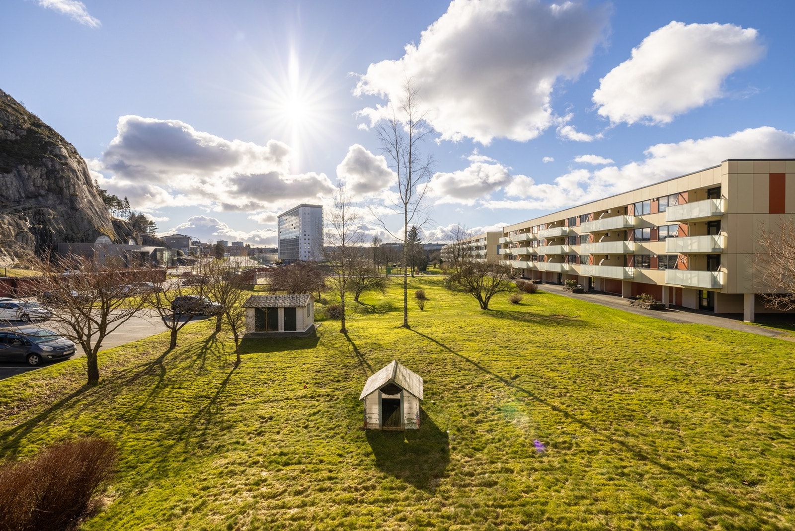 Her kan man nyte fine sommerdager med gode solforhold, uten sjenerende støy eller innsyn. Galleribilde