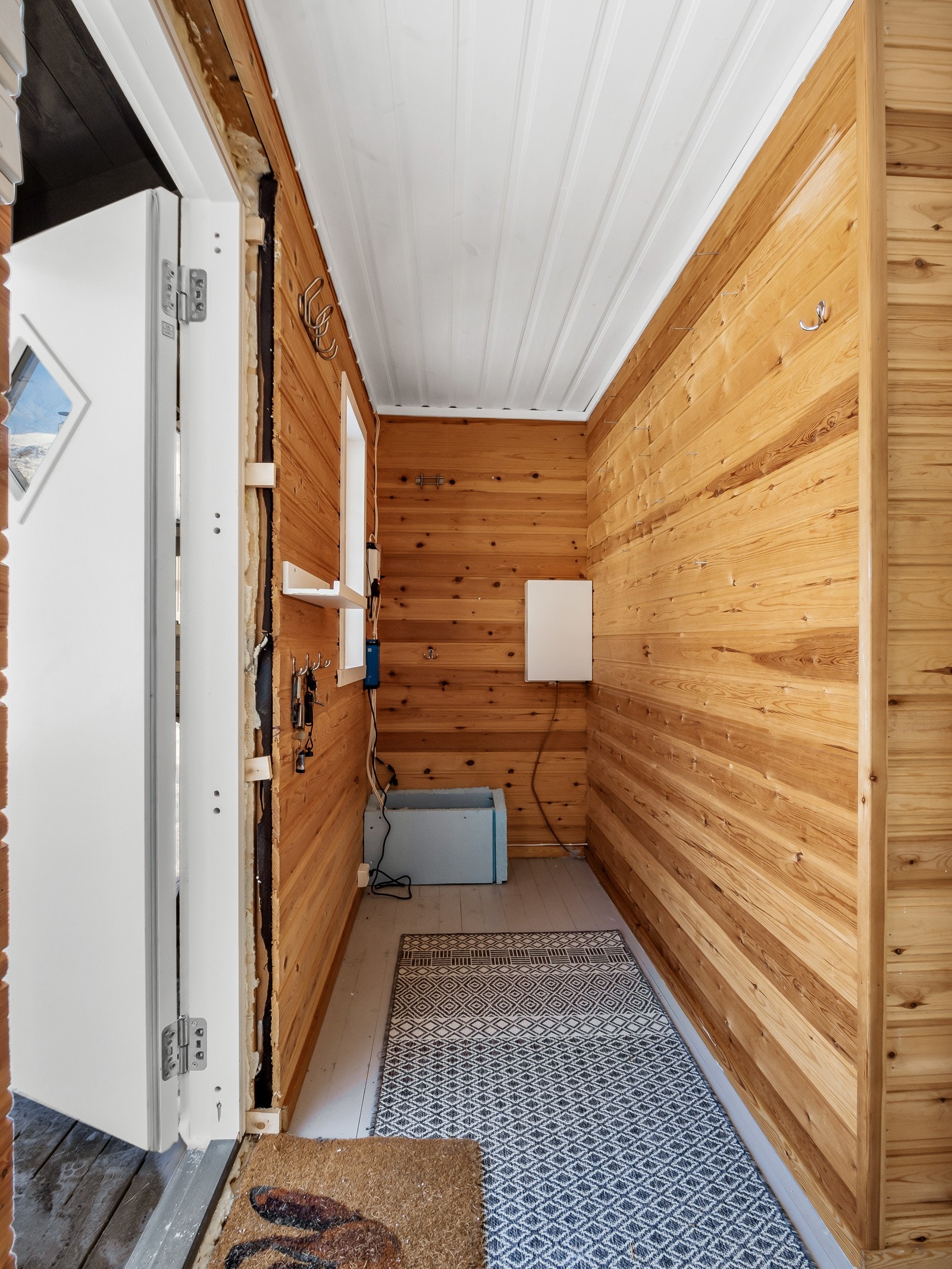 Vindfanget har god plass til oppbevaring! Galleribilde