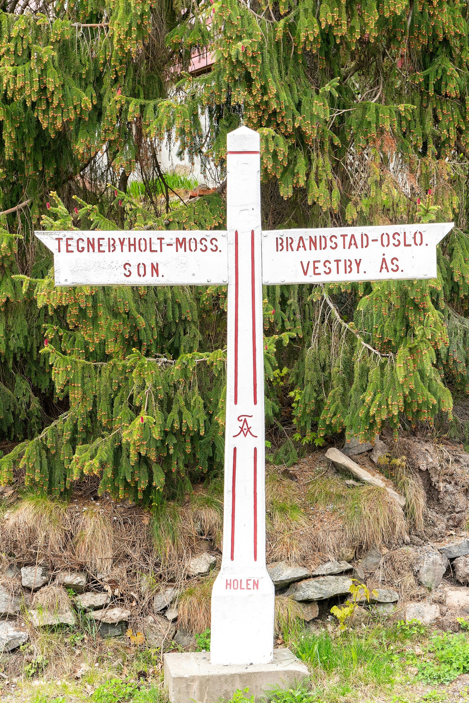 Historisk skilt Galleribilde