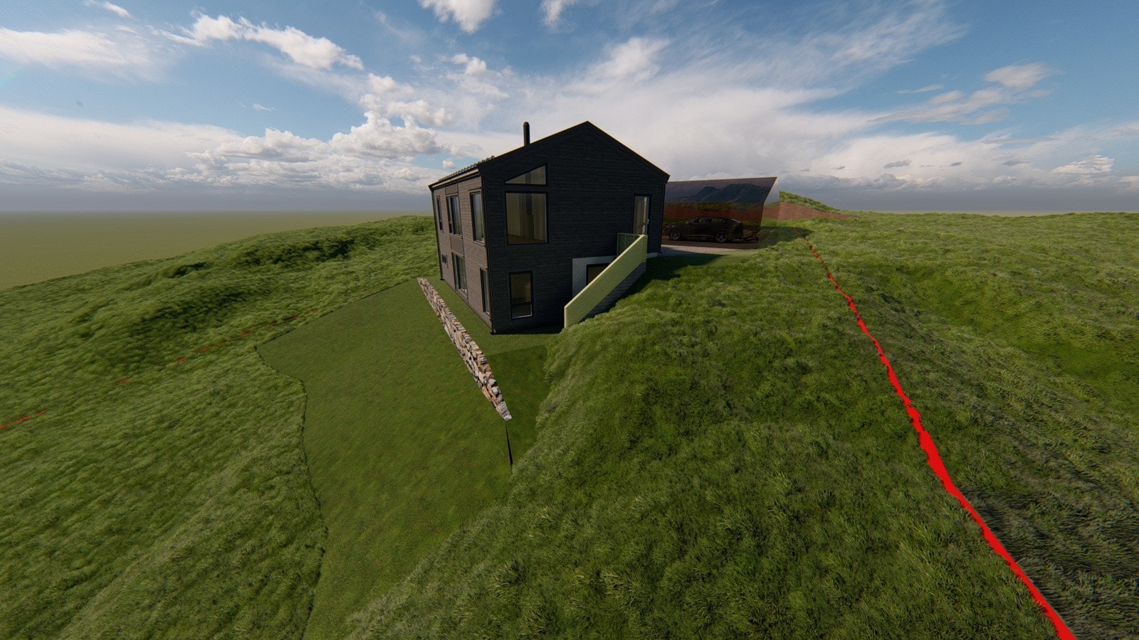 Forslag til en bolig fra ABC hus, det er tilvalg og endringsmuligheter! Galleribilde