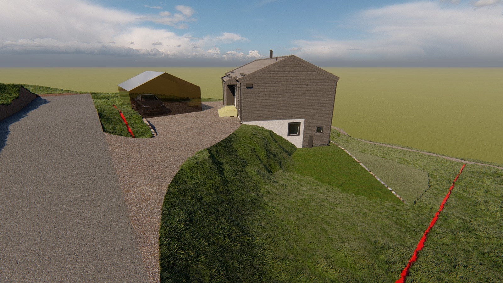 Forslag til en bolig fra ABC hus, det er tilvalg og endringsmuligheter! Galleribilde