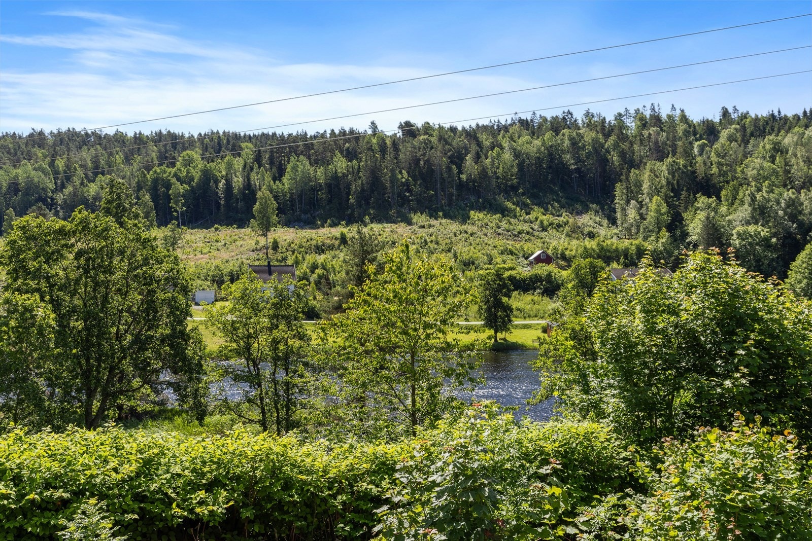 Utsikt fra terrasse Galleribilde