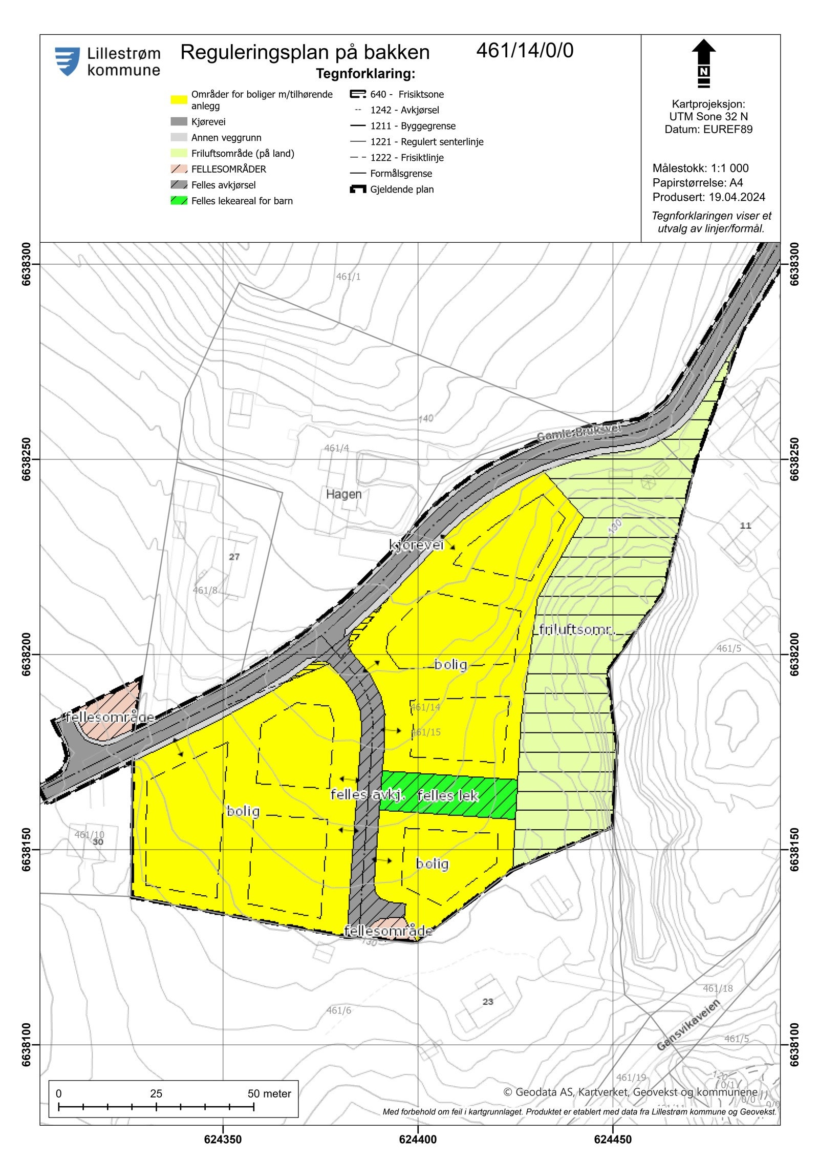 Reguleringsplan 7 eneboliger Galleribilde