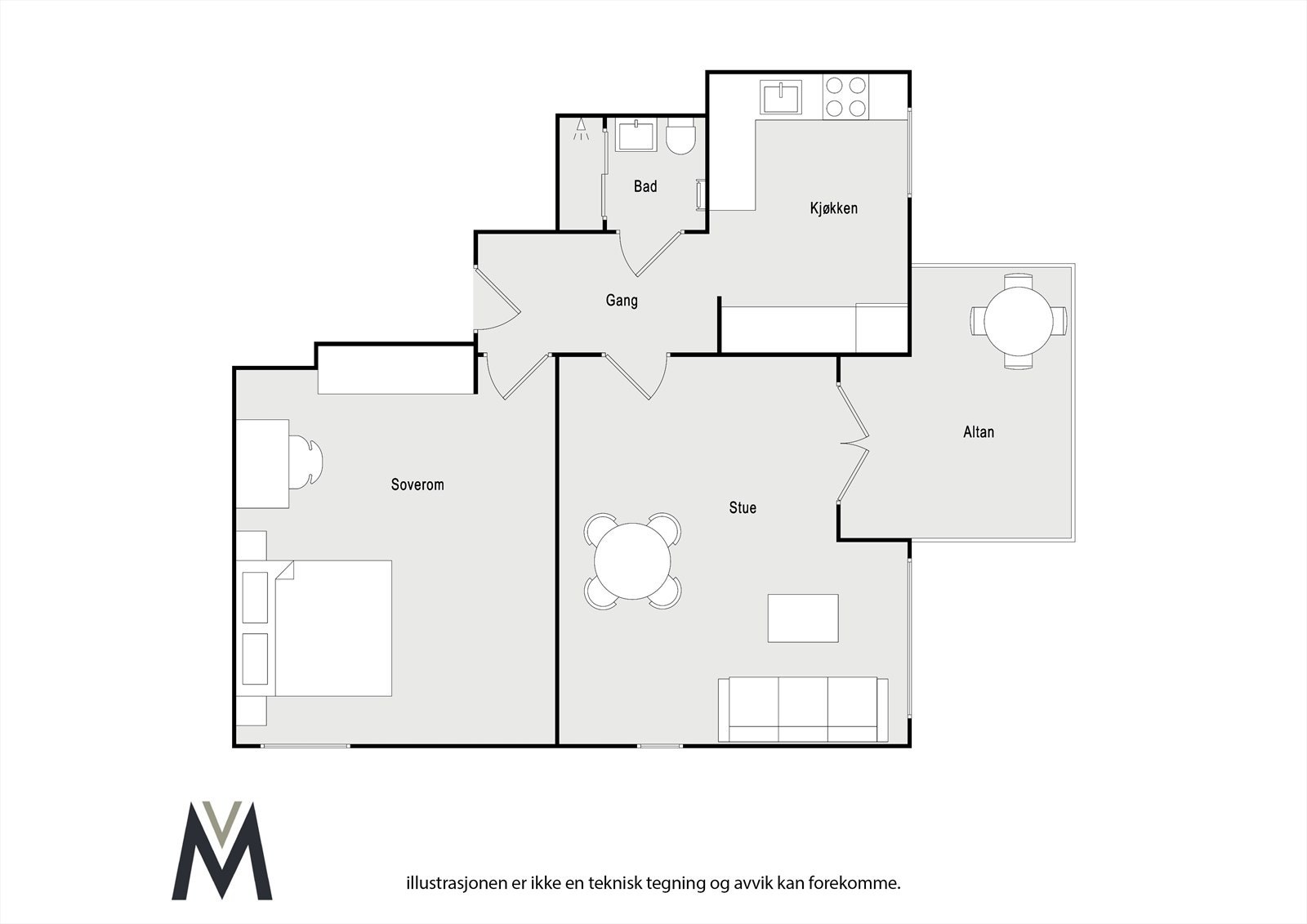 Plantegning. Galleribilde