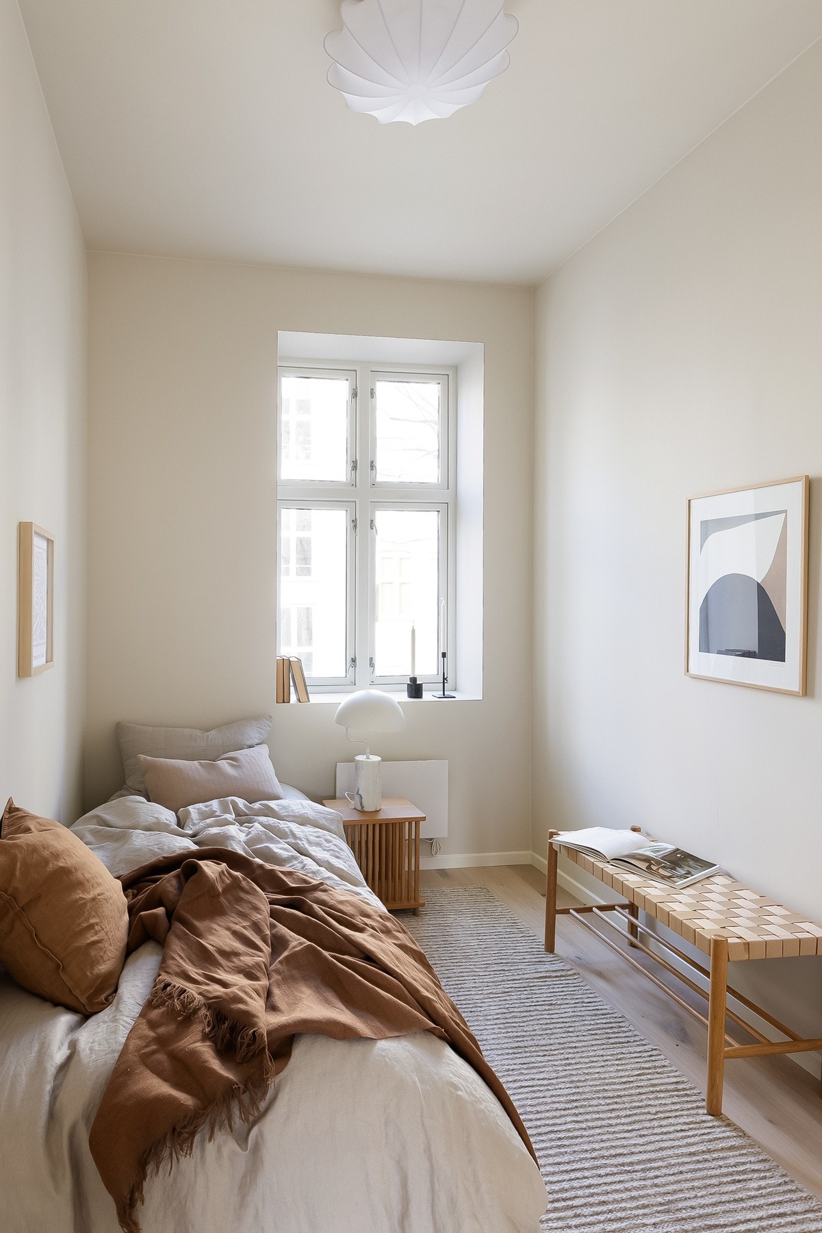 Også her er det plass til seng, oppbevaringsløsninger eller et skrivebord. Galleribilde