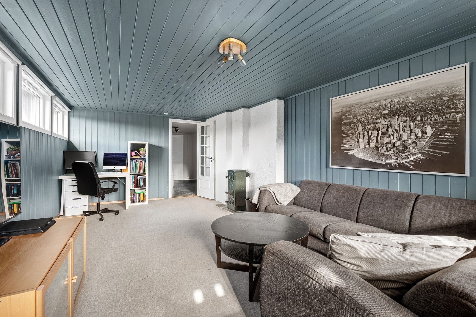 Stor TV-stue Galleribilde