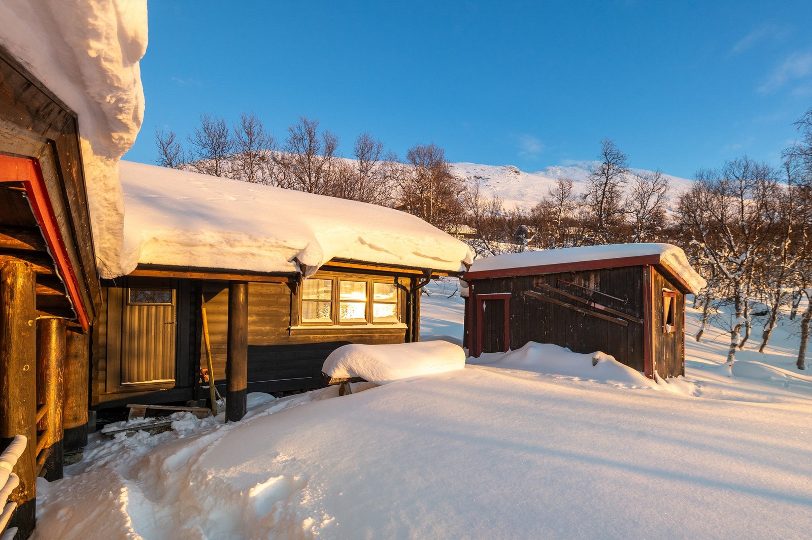 Hytte, anneks og frittstående bod. Galleribilde